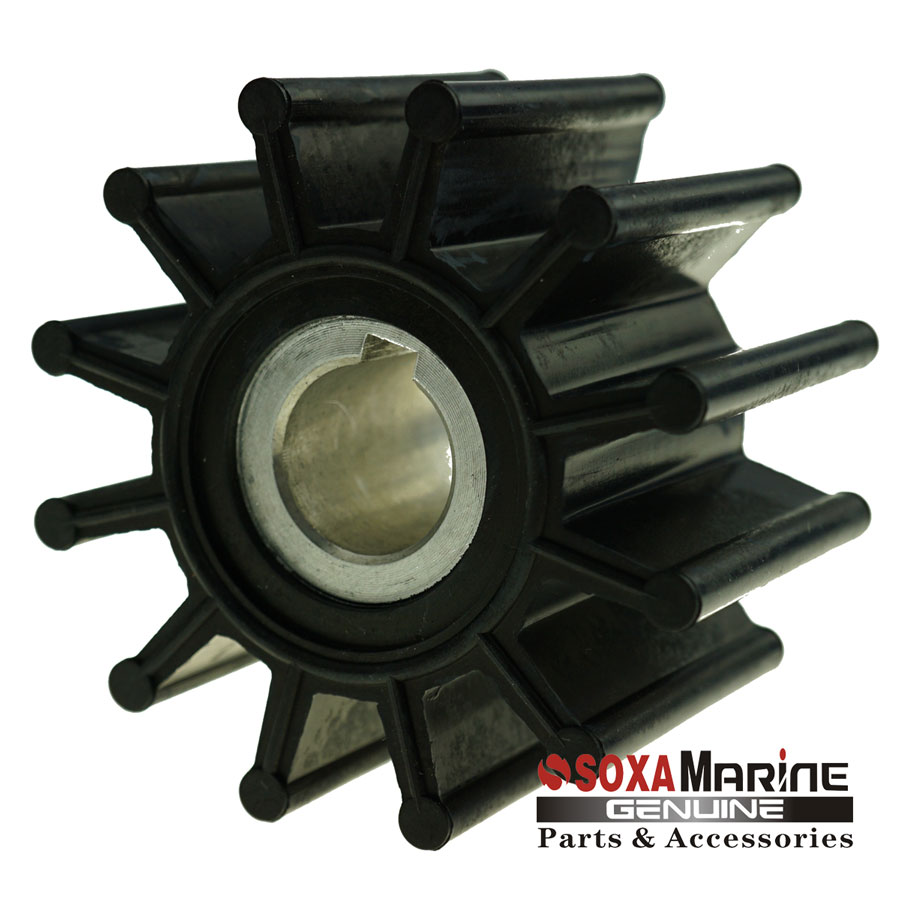 JOHNSON PUMP 09-1028BT-1海水泵叶轮09-810B-1船舶主机橡胶叶轮