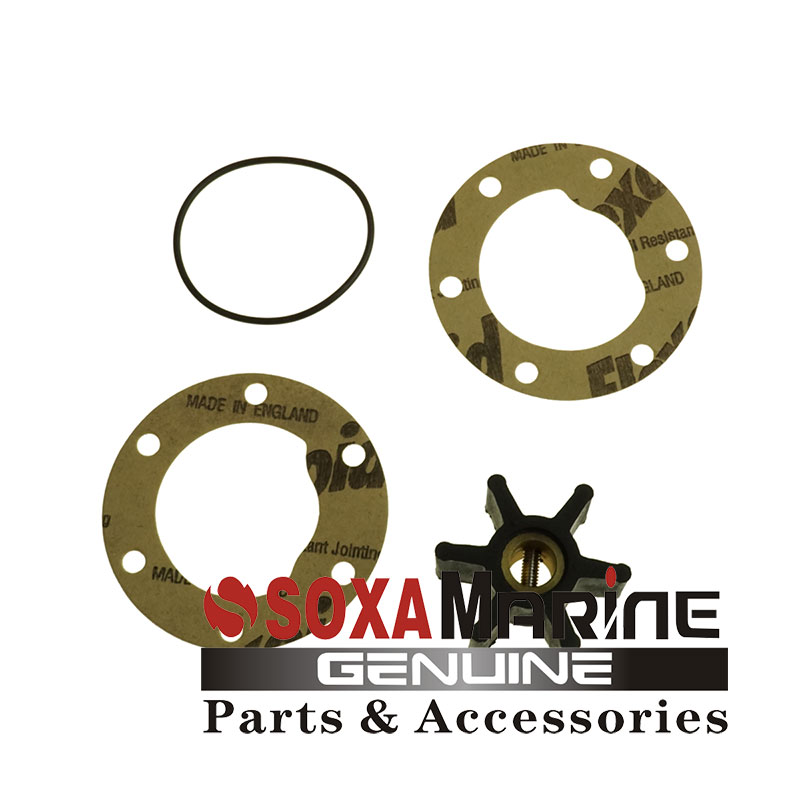 柔性橡胶叶轮适用于JOHNSON沃尔沃 New Flexible Impeller for VOLVO 803729 875807-0 3586498 JOHNSON 09-806B 500100
