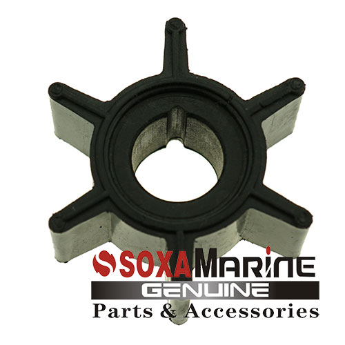 全新水泵橡胶叶轮适用于东风日产 Tohatsu Nissan (2.5/3.5/5/6hp) 369-65021-1 18-3098