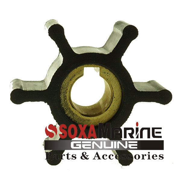 原水泵柔性橡胶叶轮可替换捷斯克Jabsco Impeller 22799-0001