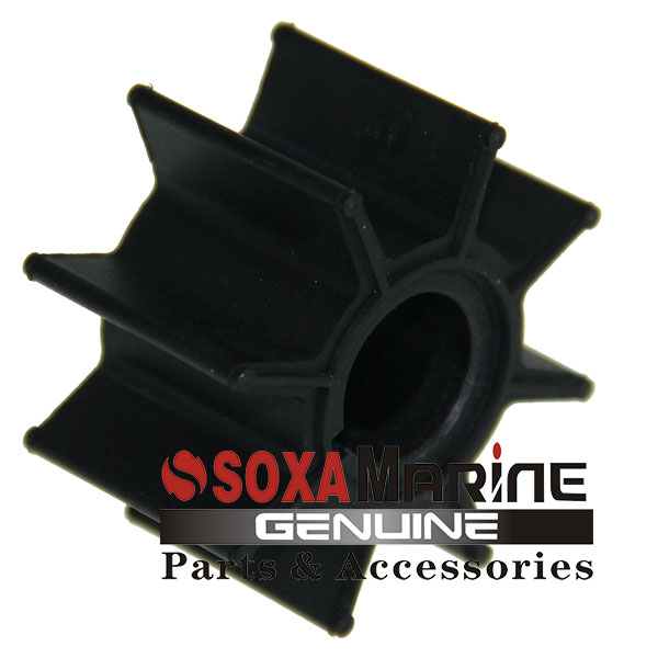 橡胶叶轮转子泵柔性叶轮适用于 Tohatsu Nissan (9.9/15/20hp) 334-65021-0 18-8921